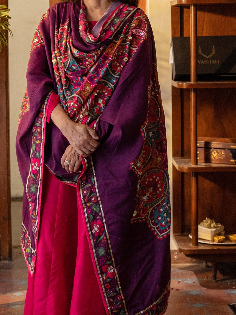 Buy Mandala - Shawl Online - Vashah Handcrafted Shawl - Shopping Karado