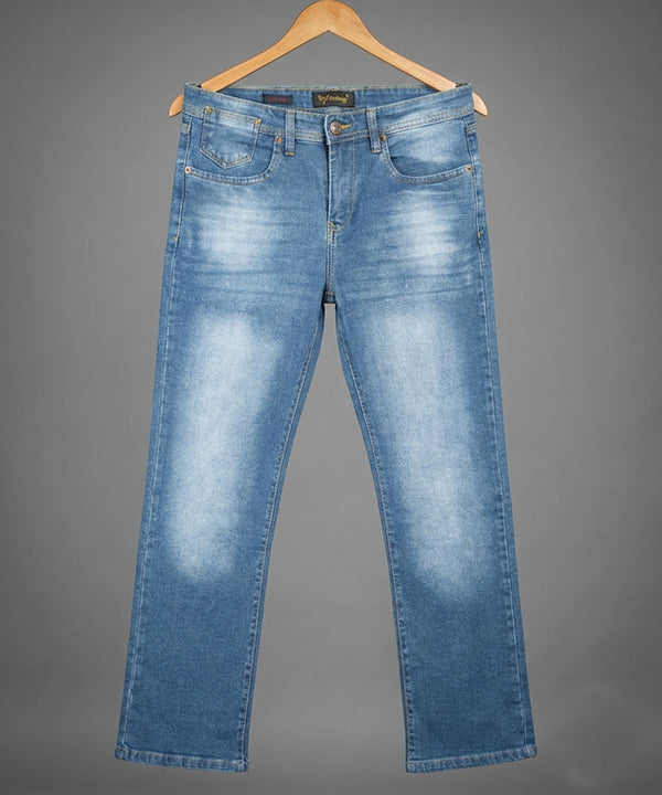 Men's Smart Baggy Denim - Blue Jp-2098 - Blue - View 4