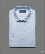 Men'S Dress Shirt - Sky Dsh-0292 - Sky - View 4