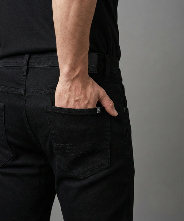 Men's Denim - Black JP-2094 - Black - View 4