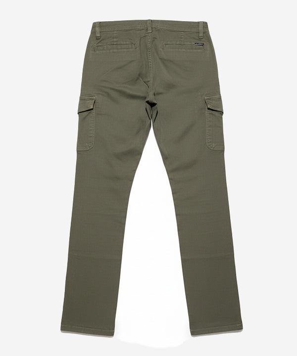 Men'S Cargo Six Pocket Trousers - Cp-0531 Green - Green - View 4