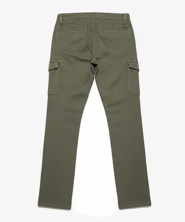 Men'S Cotton Pant 6 Pocket - Olive Cp-0516 - Olive - View 5