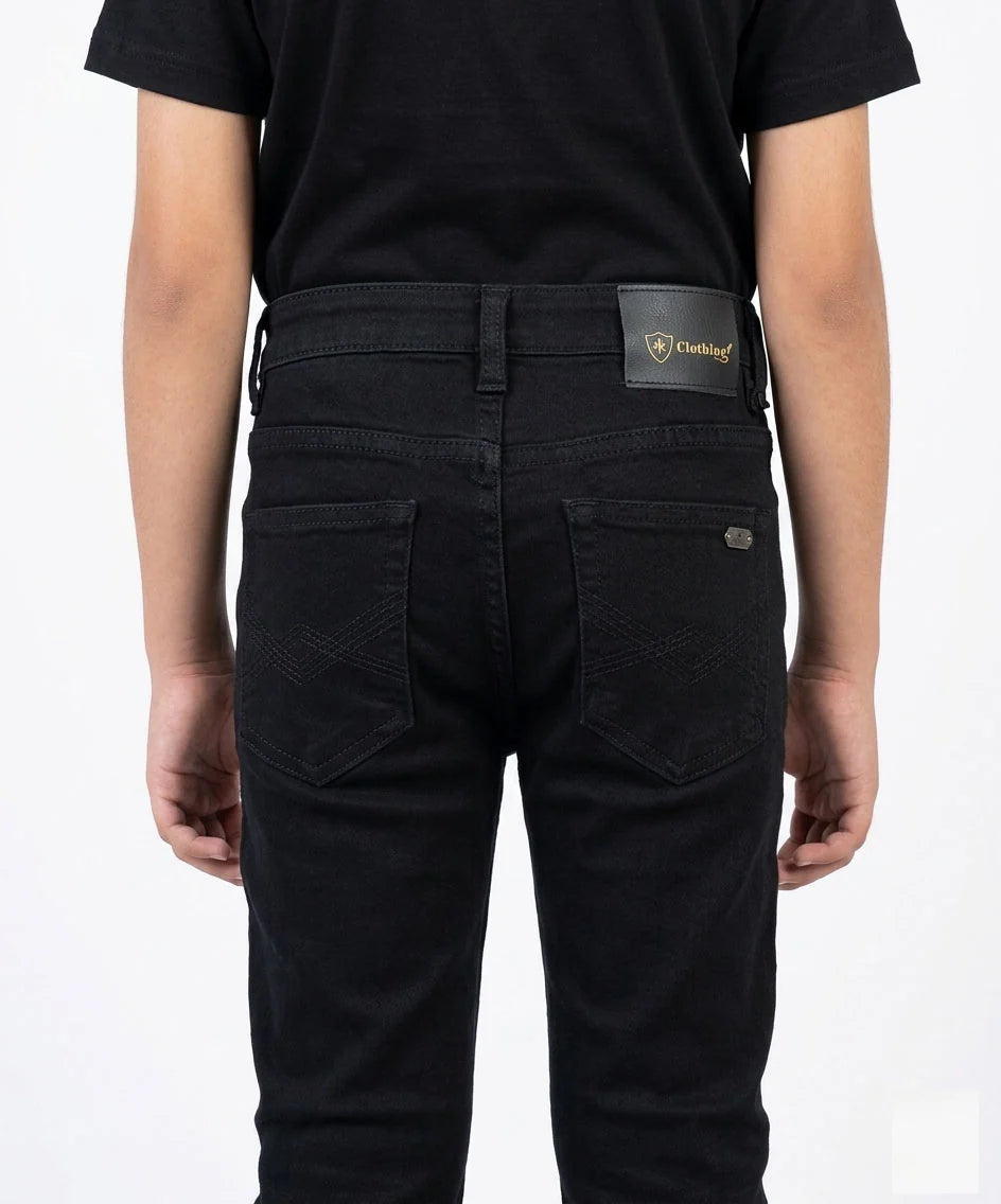 Boys Black jeans pants- Bjp-0262