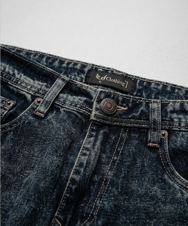 Men's Baggy Carpenter Denim- Jp-2208 Navy - Navy - View 4