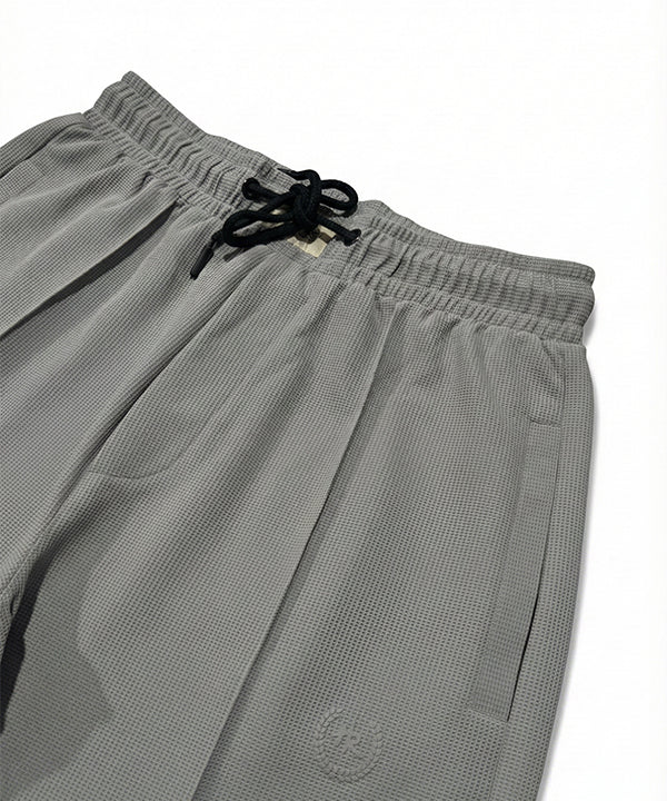 Men'S Baggy Waffle French Trousers - Grey Lwr-0592 - Grey - View 4