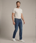 Men's Denim Tailored Fit- JP-2211 Navy - Navy - View 1