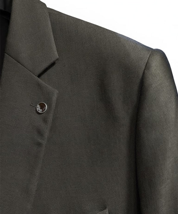 Formal Suit Gst-0124 Dull Olive - Olive - View 4