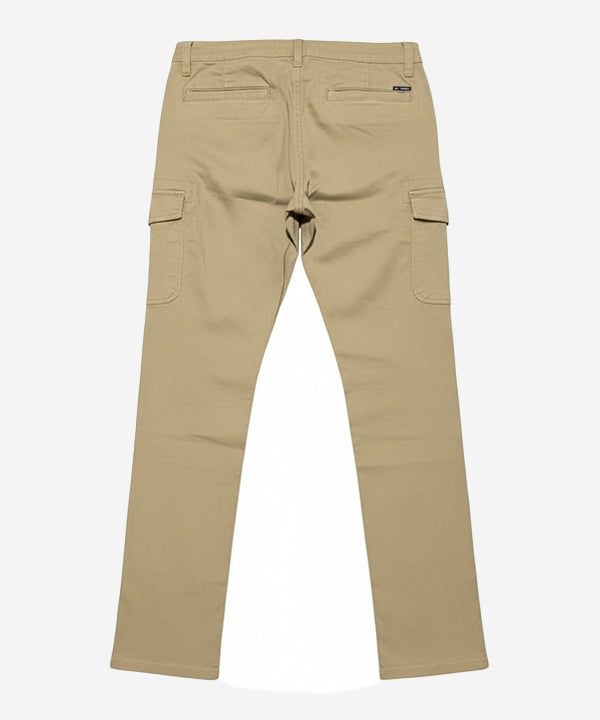 Men'S Cargo Six Pocket Trousers - Cp-0531 Beige - Beige - View 4