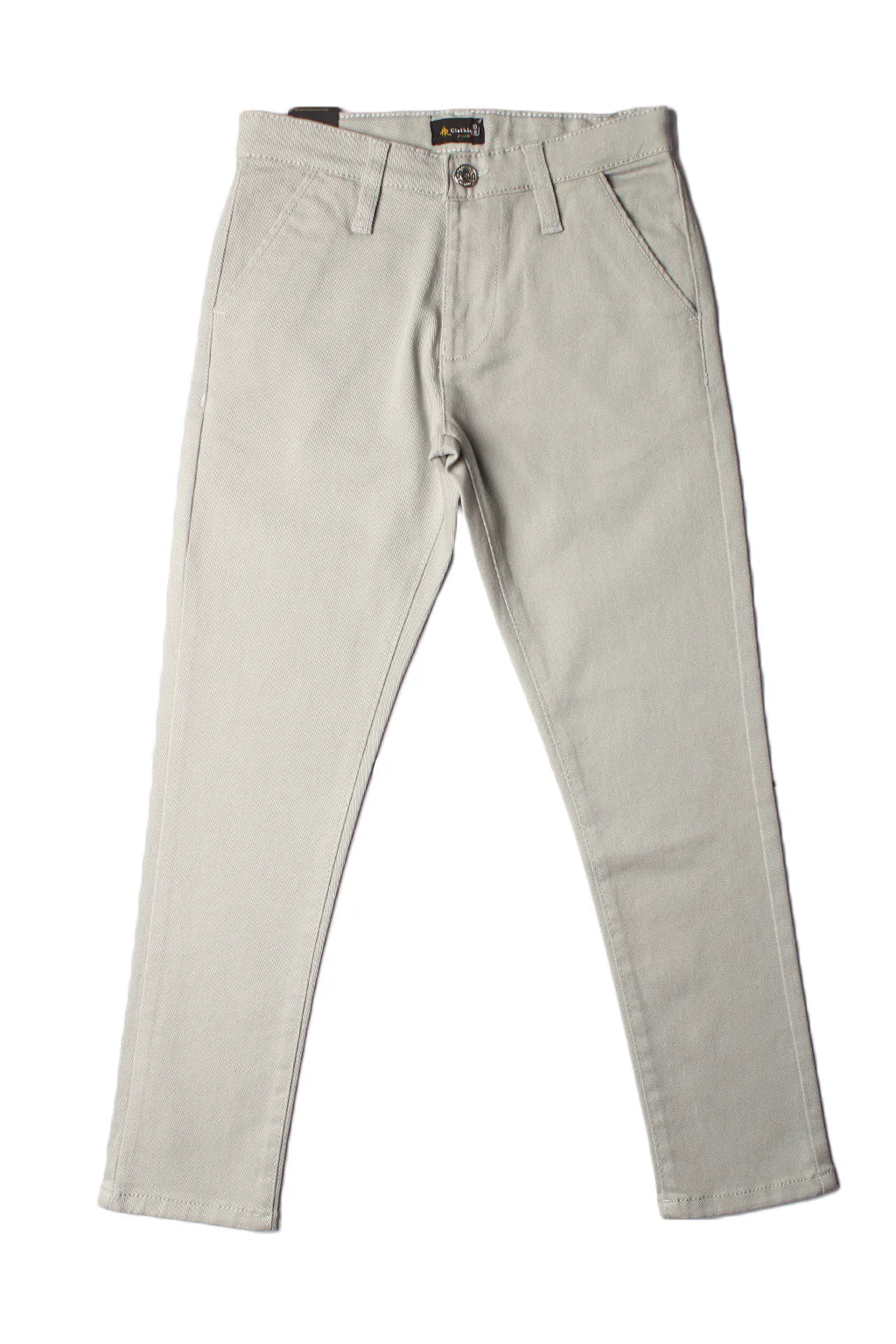 Kids Cotton Chino Pant - Bcp-0036 L Green
