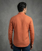 Men's Casual Shirt - Shc-1972 Orange - Orange - View 5