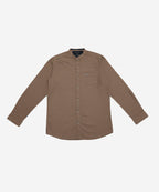 Men's Casual Shirt - Coffee Shc-1691 - Coffee - View 4