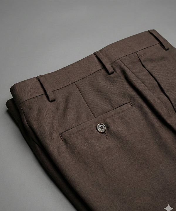 Men'S Dress Pant - D Brown Dp-0104 - Brown - View 4