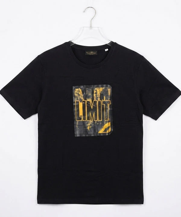 HR Clothing Men’s Printed T-Shirt – Black TSH-5734