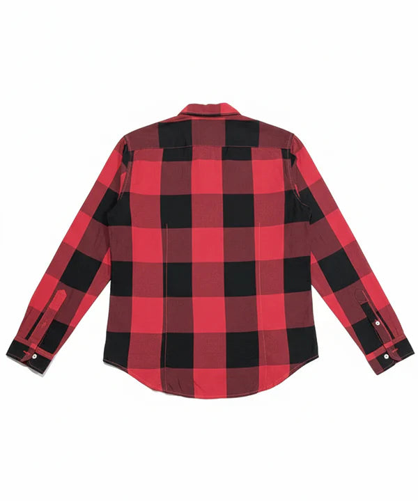 Men's Casual Shirt - Shc-1615 Red Chk