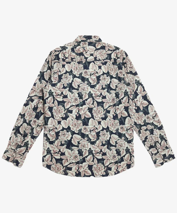 Men's Casual Shirt - Shc-1108 B/Beige Floral