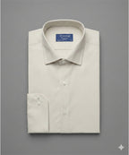 Men'S Dress Shirt - Beige Dsh-0292 - Beige - View 4
