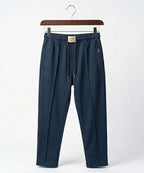 Kids Smart Baggy stretchable premium trouser Navy Texture BLW-0136
