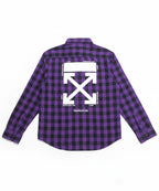 Men's Casual Shirt - Shc-0593 Purple check