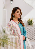 Lahore Fort Detail View - Luxury Pakistani Shawl - shoppingkarado.com