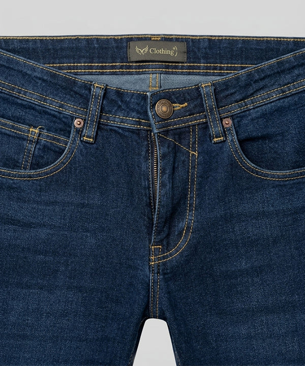 Men's Denim Smart Baggy- Jp-2204 Navy - Navy - View 4