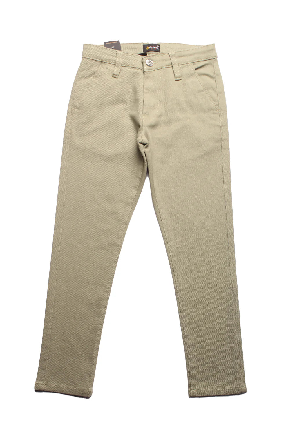 Kids Cotton Chino Pant - Bcp-0033 Green