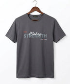 HR Clothing Men’s Printed T-Shirt – Grey TSH-5878