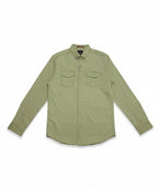 Men's Casual Shirt - Green Shc-1841 Strech Fabric - Green - View 4