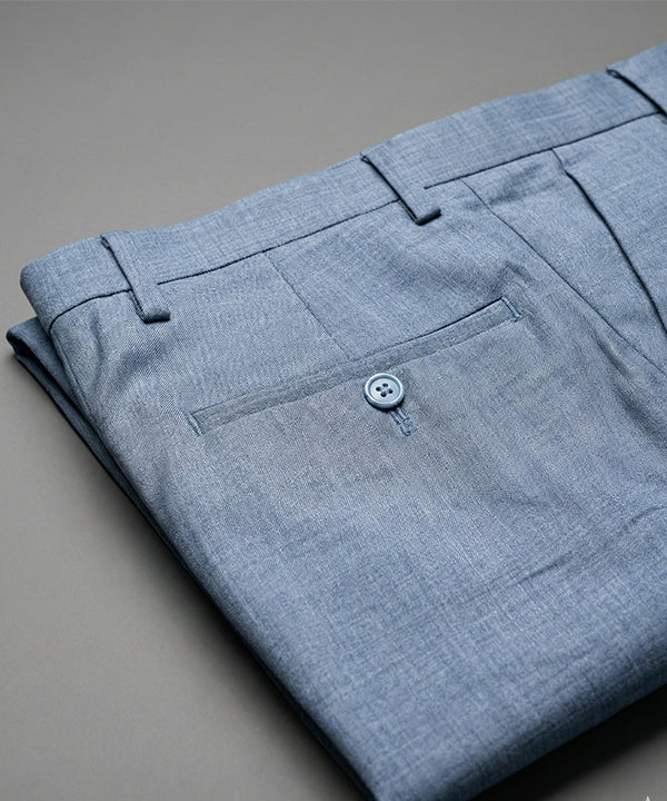 Men'S Dress Pant - Blue Dp-0121 - Blue - View 4