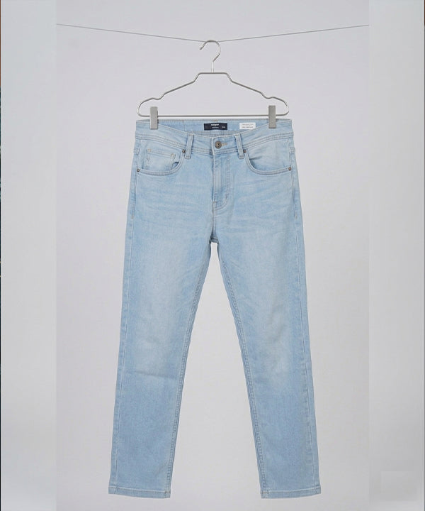 Men's Denim Tailored Fit- JP-2227 Ice Blue - Blue - View 4
