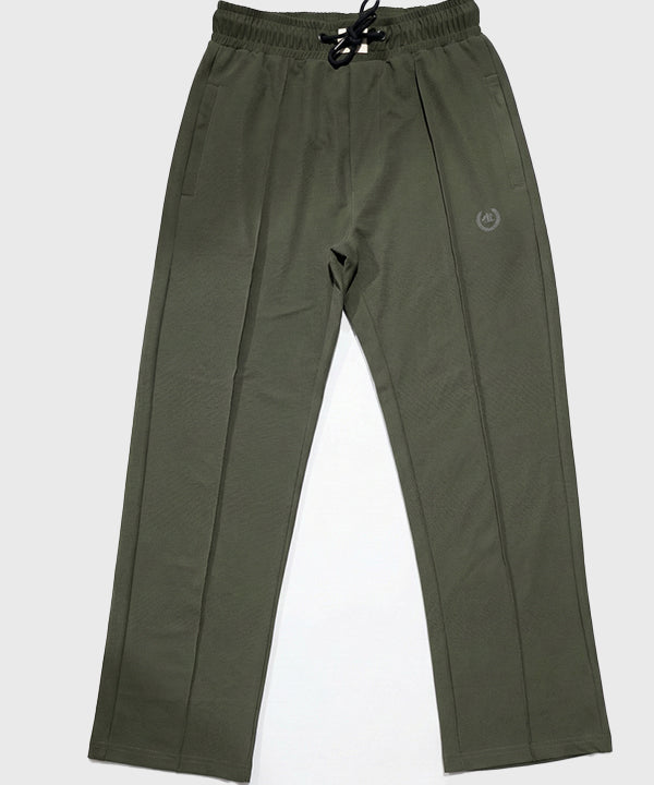 Men'S Baggy Waffle French Trousers - Green Lwr-0592 - Green - View 4