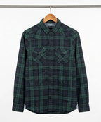 Men's Casual Shirt - Shc-1579 Green Chk