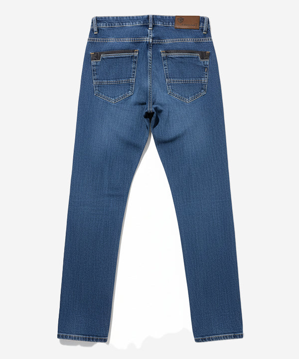 Men's Denim - Blue JP-1905 - Blue - View 4