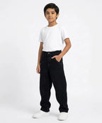 Boys Straight Fit Jeans- BJP-0311 Black