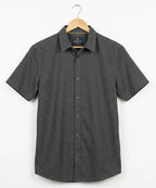 Men's Casual Grey Half Sleves Shc-2028