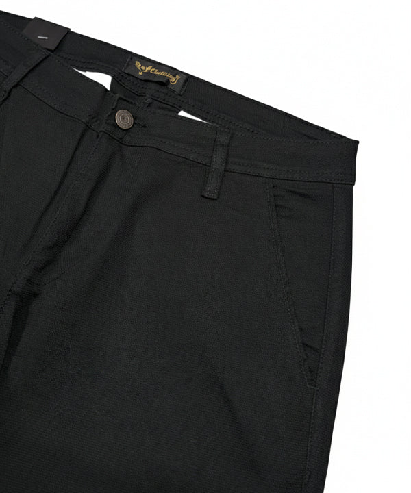 Men'S Chino - Black Cp-0539 - Black - View 4