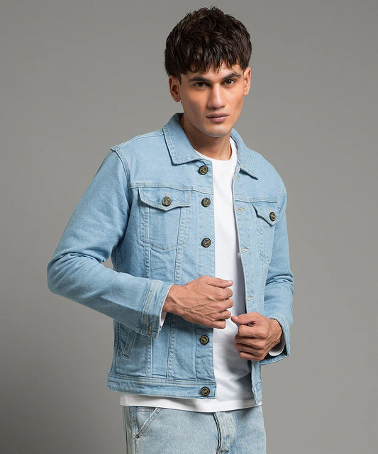 Denim Jacket - Ice Blue