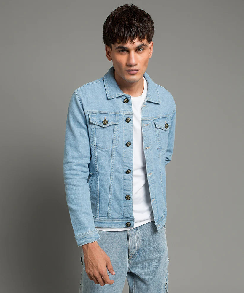 Denim Jacket - Ice Blue