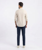 Men's Casual Shirt - Shc-1813 Beige (ORG-H)