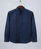 Men's Casual Shirt - Shc-1619 Navy Stripe (ORG-H)