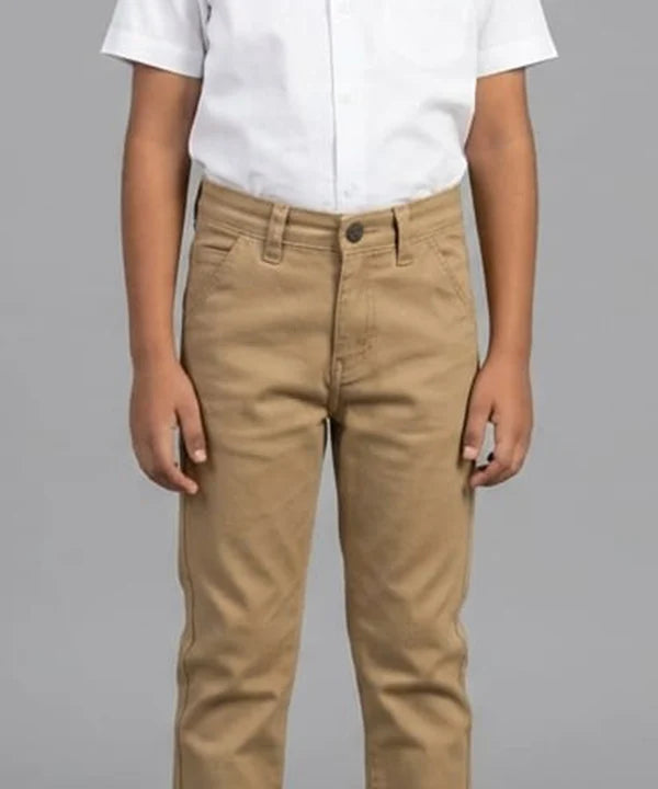 Kids Cotton Chino Pant - Bcp-0039 Brown
