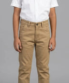 Kids Cotton Chino Pant - Bcp-0039 Brown