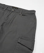 Men'S Cotton Pant 6 Pocket - Greyish Purple Cp-0543 - Grey - View 5