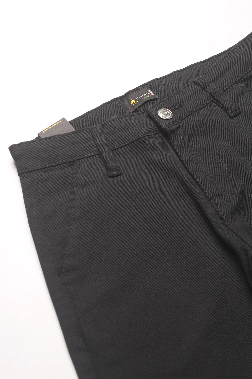 Kids Cotton Chino Pant - Bcp-0037 Black