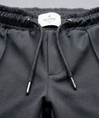 Kids Smart Baggy stretchable premium trouser Self Black Texture BLW-0136