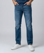 Men's Denim Smart Baggy- JP-2205 Blue - Blue - View 5