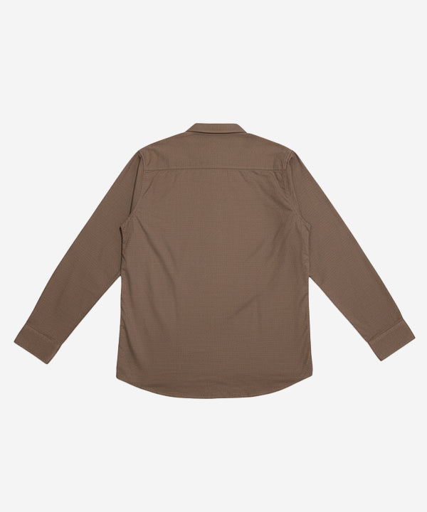 Men's Casual Shirt - Coffee Shc-1691 - Coffee - View 5