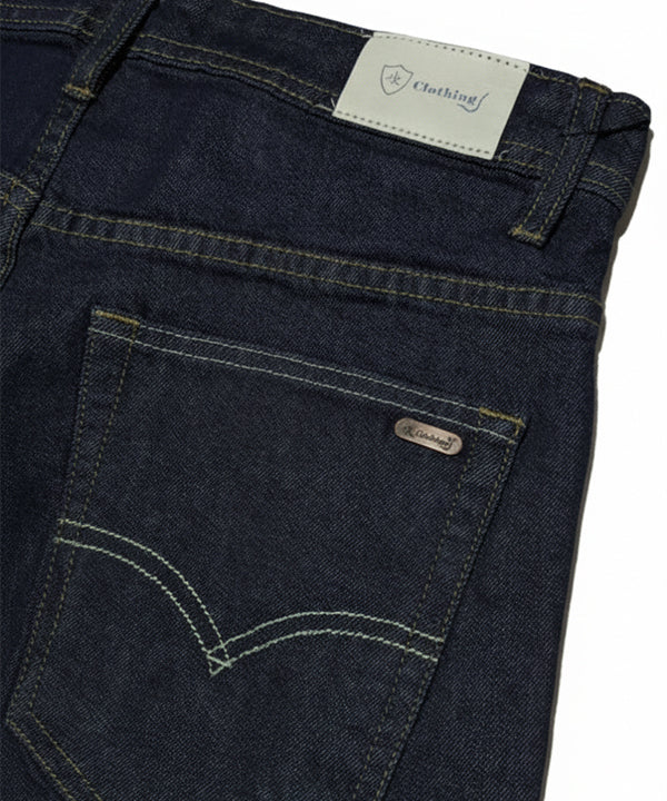 Men's Denim Straight Fit - Navy JP-1884 - Navy - View 5