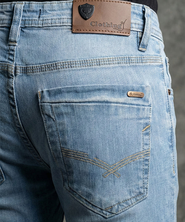 Men's Denim - L-Blue JP-1989 - Blue - View 5