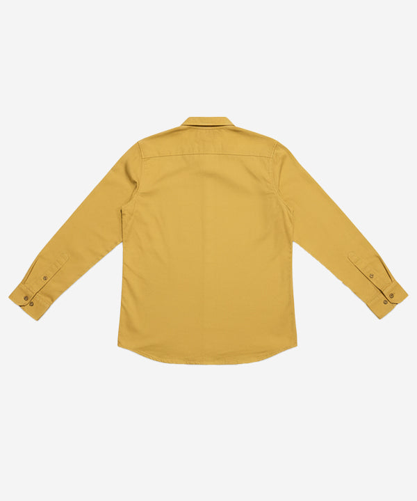 Men's Casual Shirt - Yellow Shc-1691 - Yellow - View 5