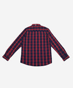 Men's Casual Checkered Shirt - Red Chk SHC-1719 - Red - View 5